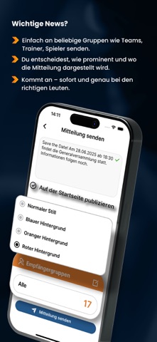 ClubCenter screenshot
