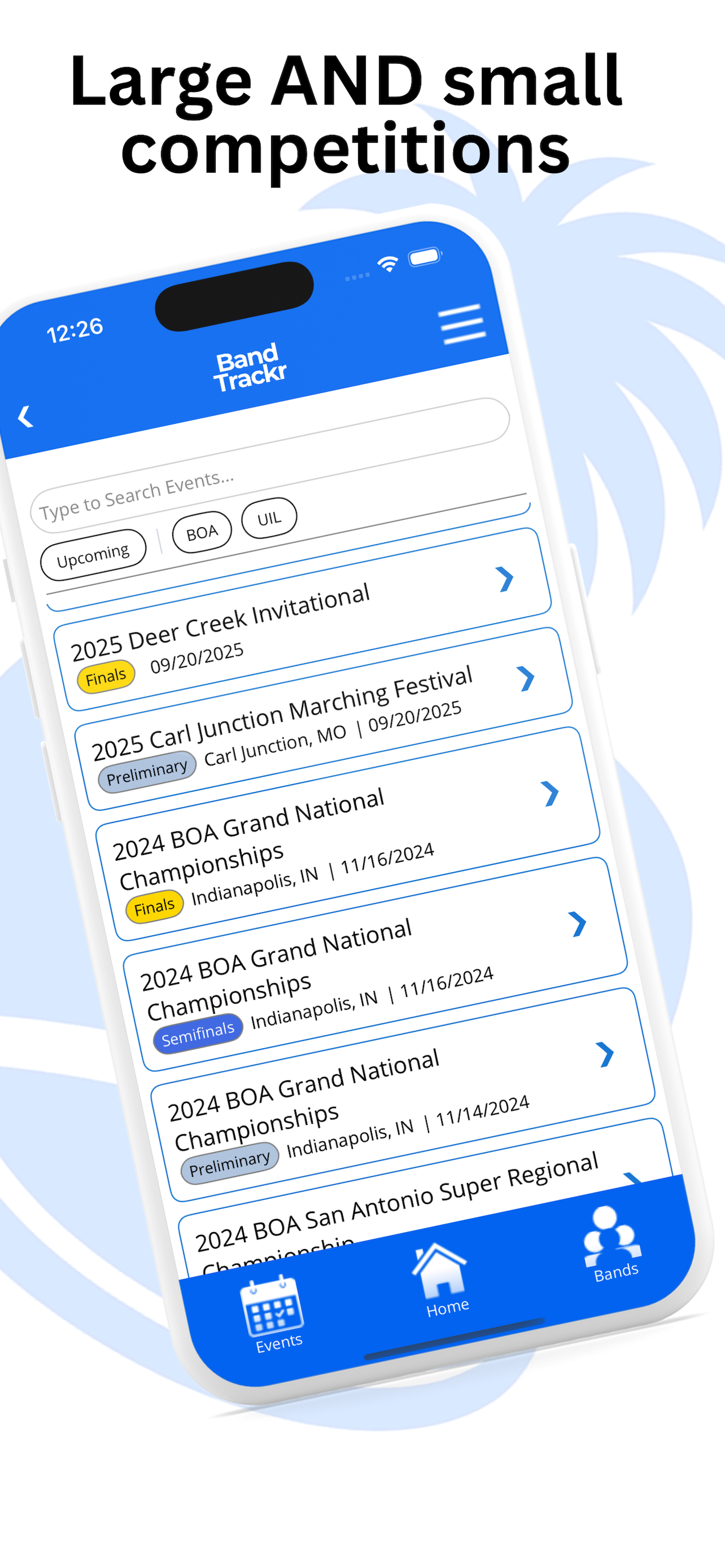 BandTrackr screenshot 3