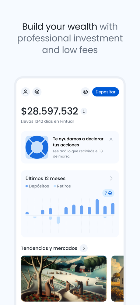 Fintual: Invierte y ahorra screenshot 2