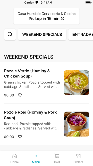 App screenshot