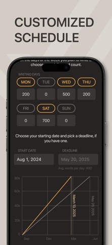Word Keeper - Writing tracker Screenshot 5 of 8