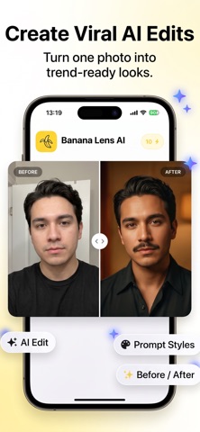 Banana Lens AI 照片编辑器 screenshot