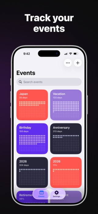 Countdown X: Event Counter Screenshot 2 of 6