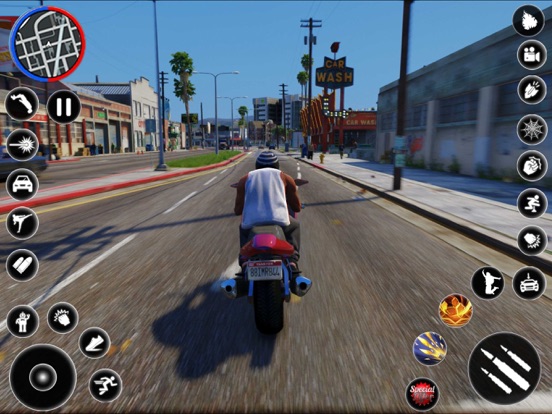 GTA Gangsters Crime City Game iPad screenshot 3 - Games app