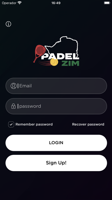 PadelZim Screenshot