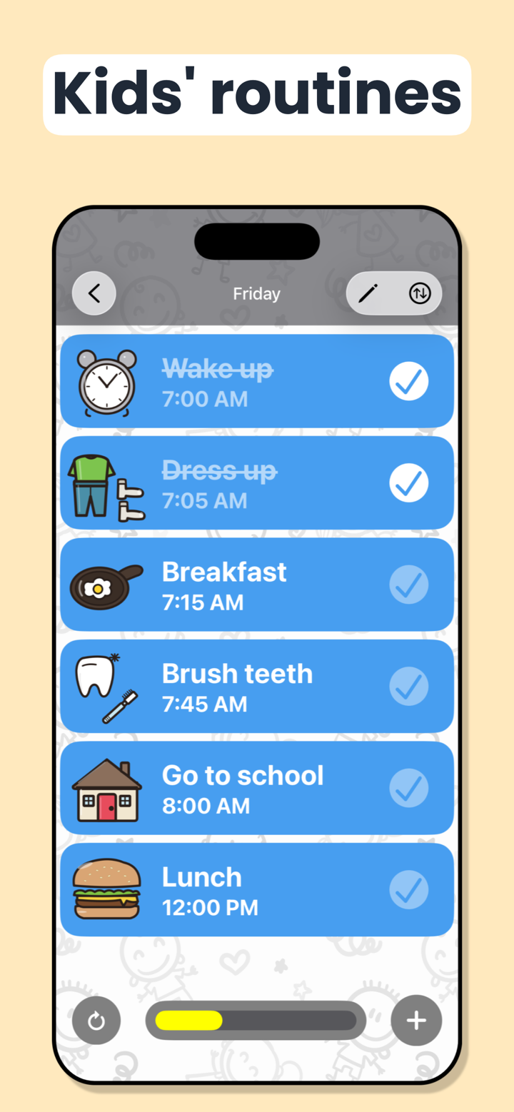 Visual Schedule Daily Routine Info on United States App Store - App ...