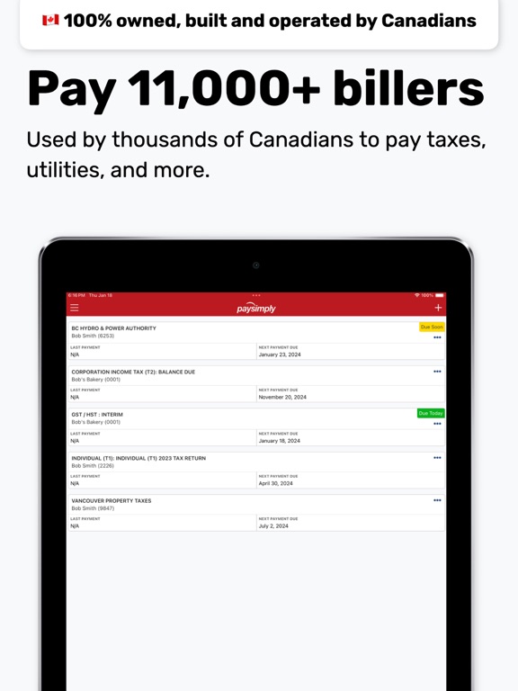 PaySimply iPad screenshot 1 - Finance app