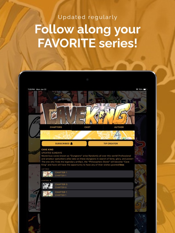 Shrine Comics iPad screenshot 3 - Entertainment app