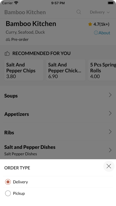 Bamboo Kitchen CH43 2JE Screenshot