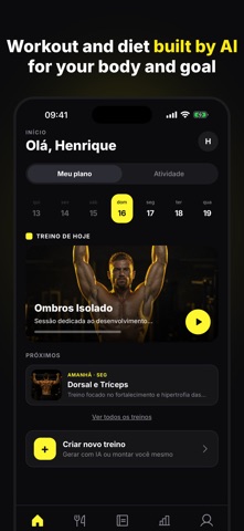 ForgeX: AI Workout & Diet Plan Screenshot 1 of 8