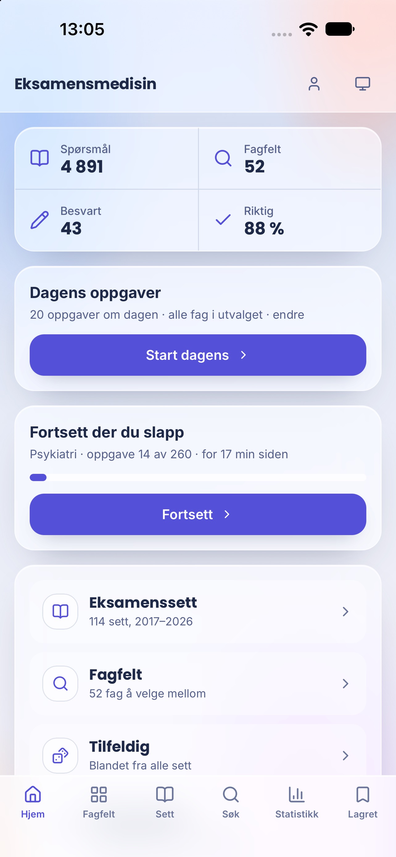 Screenshot 3 of Eksamensmedisin