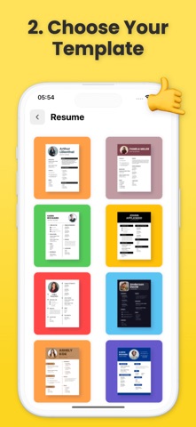 Resume Templapte CV Maker Screenshot 4 of 5