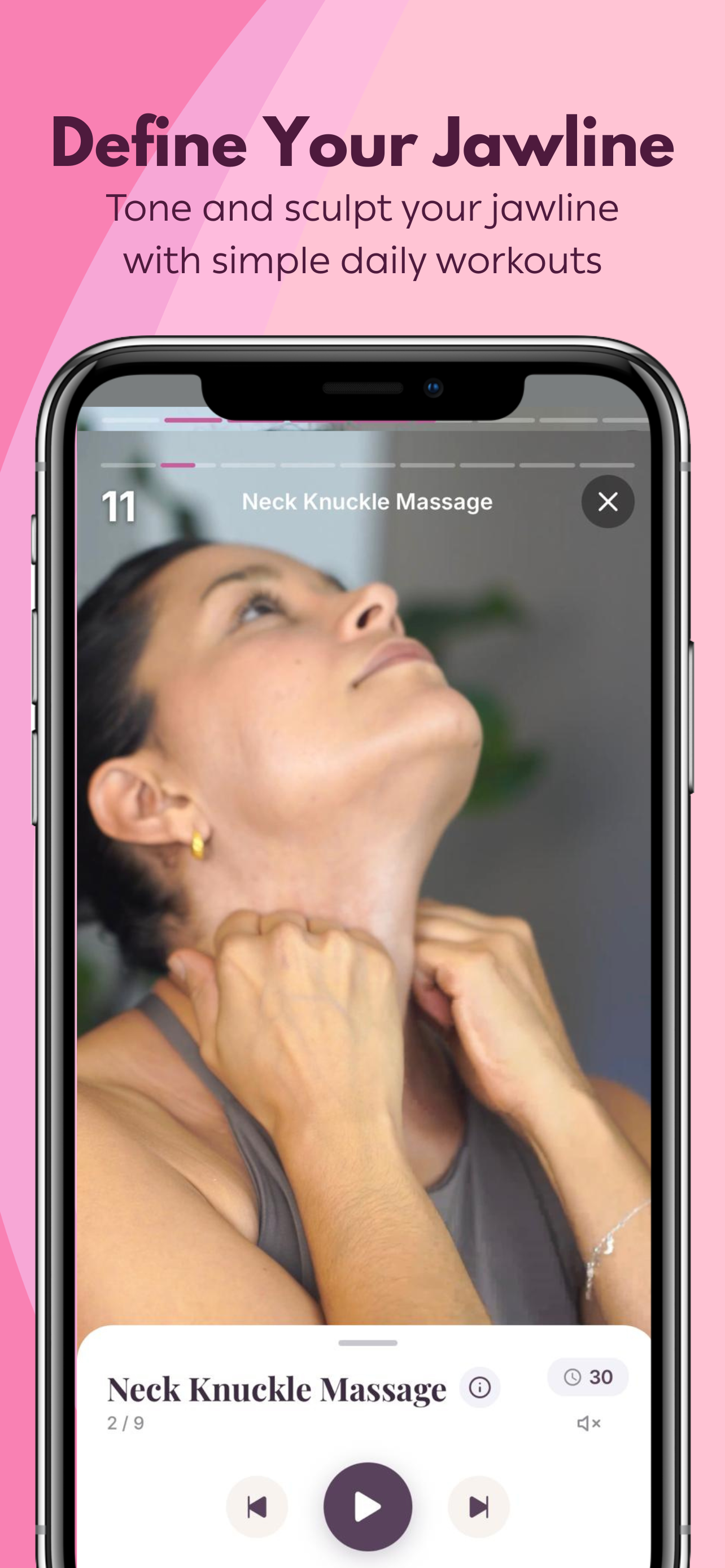 Face Joy: Face Yoga & Jawline screenshot 3