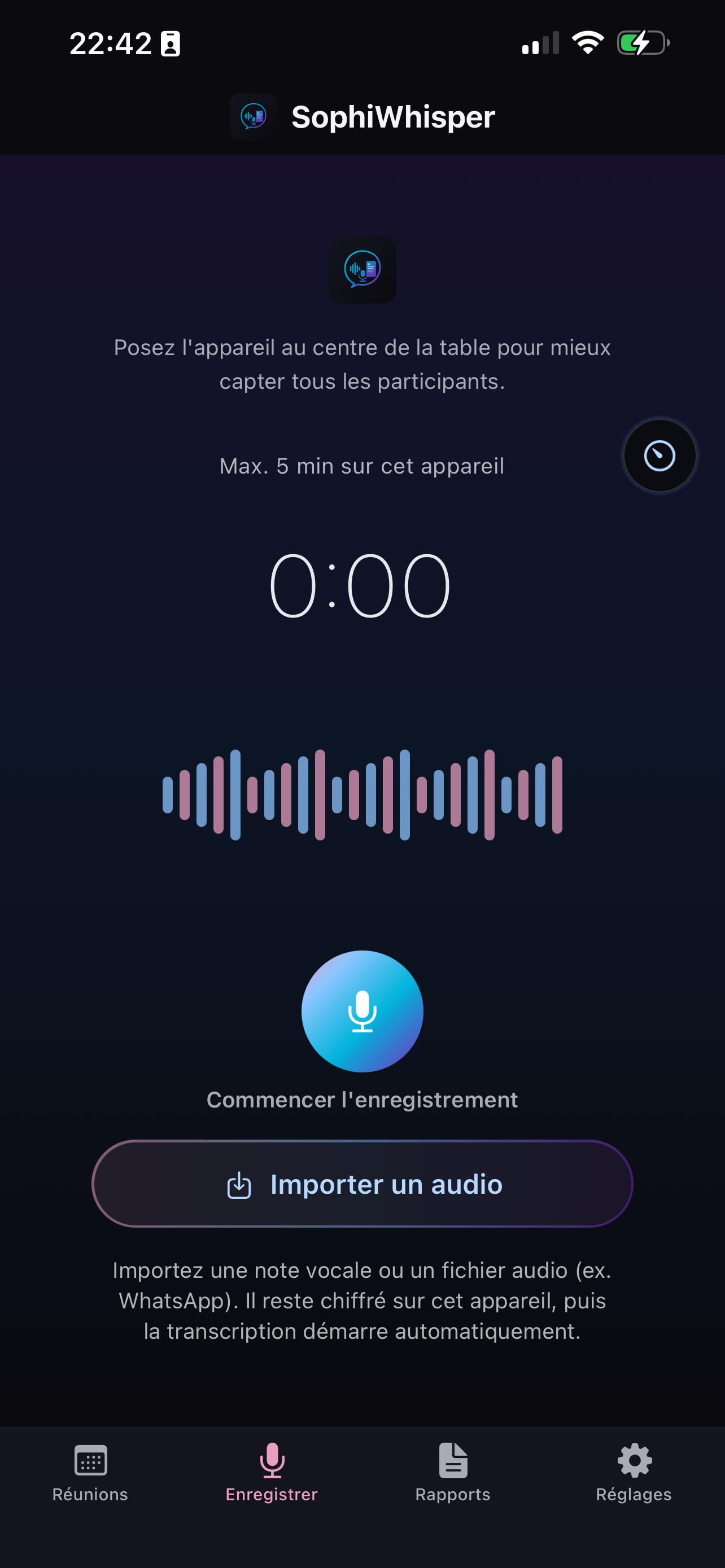 SophiWhisper screenshot 2