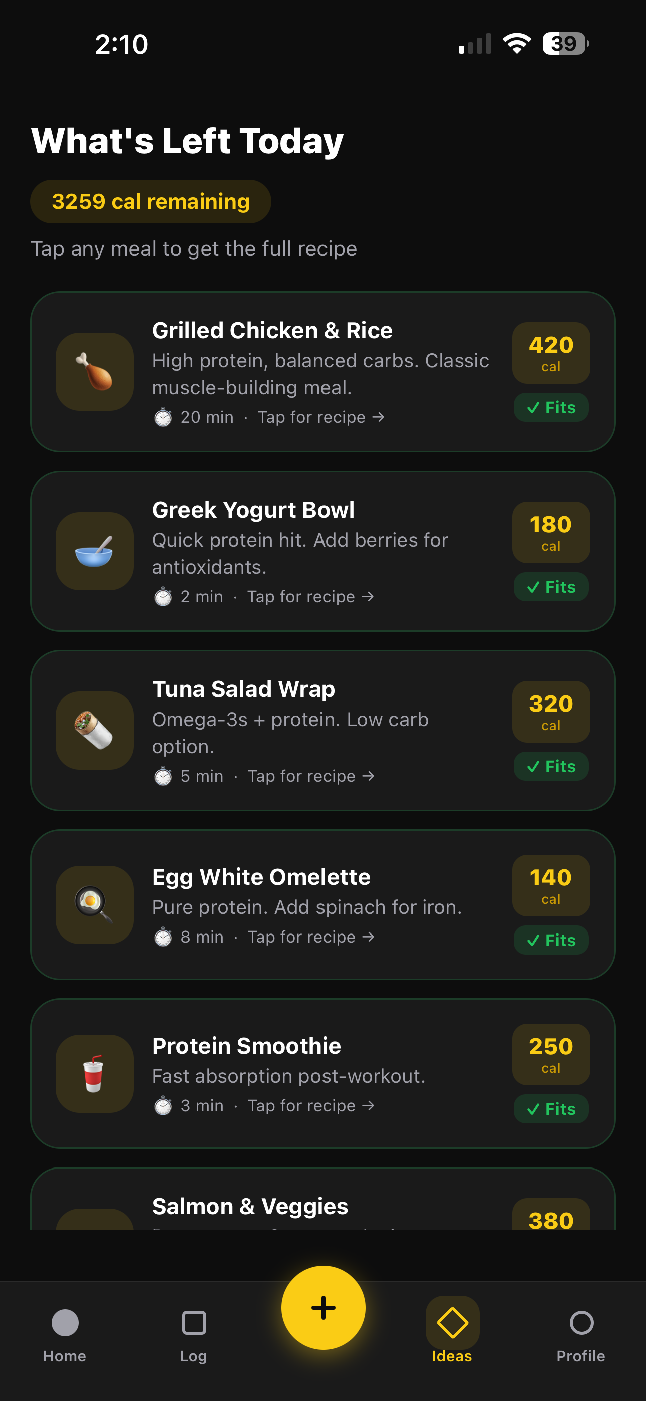 CalFriendly: Calorie Tracker screenshot 4