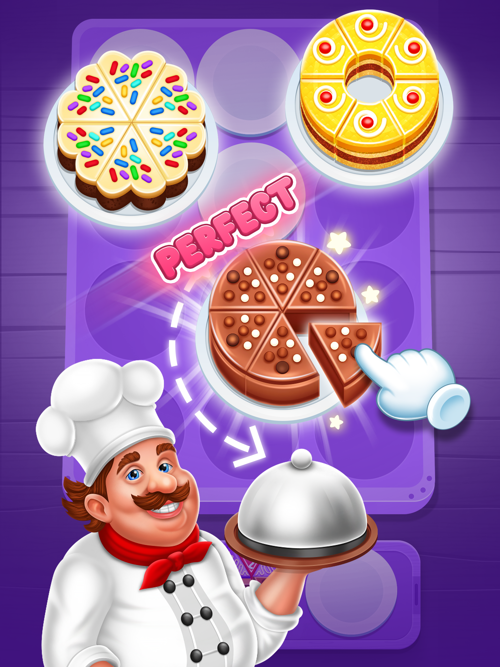 Match & Merge 3d - Cake Sort screenshot 8