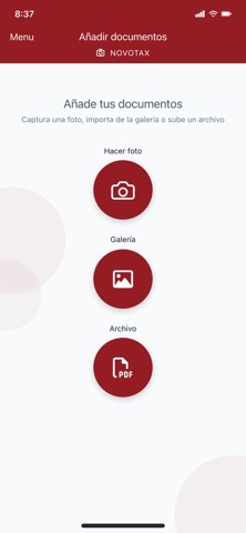 NOVOTAX screenshot
