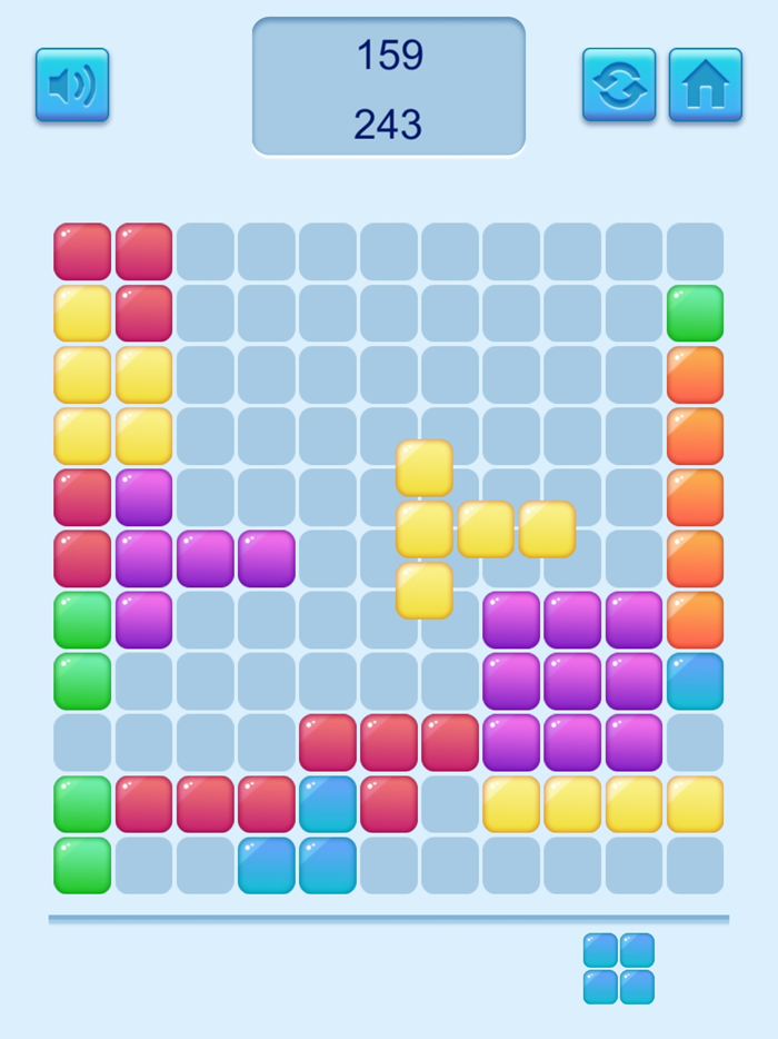 Блок Пазл Бласт без интернета