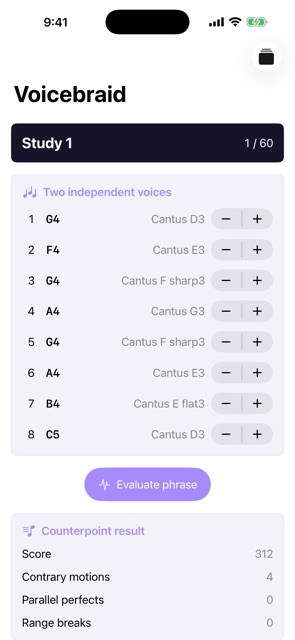 Voicebraid screenshot 3