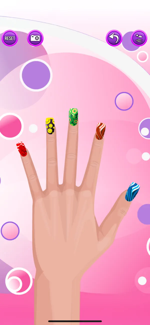 Screenshot #1 pour Nail Salon - Paint & Decorate