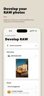 Camera Recipe Lab screenshot 2