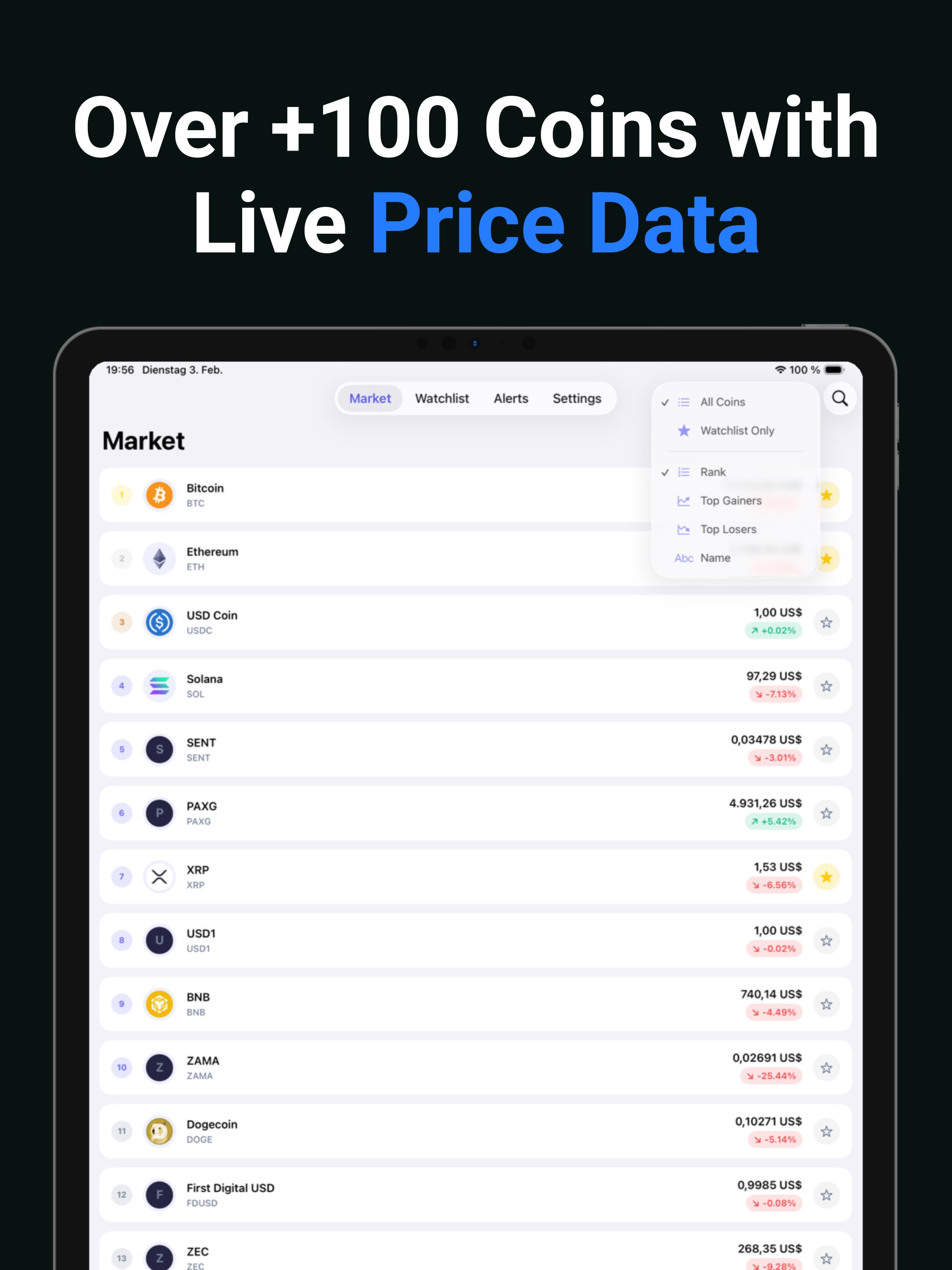 Crypto Alerts Notification