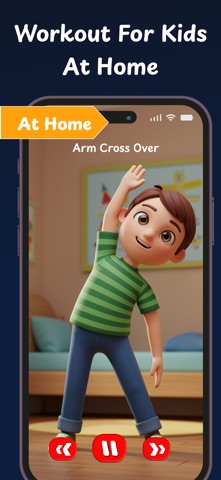 Kids Height Increase Workout . iPhone screenshot