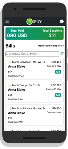 Skedy App screenshot