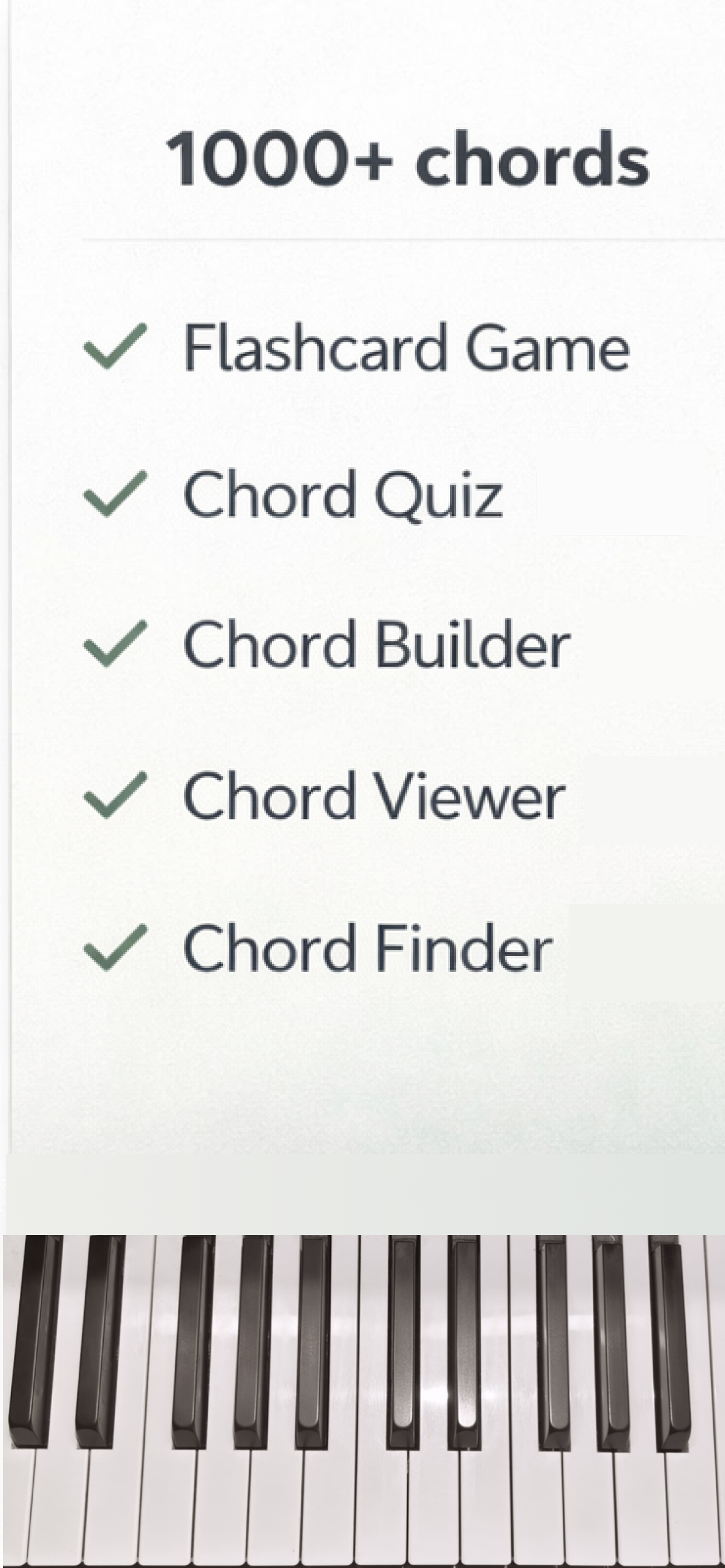 Piano Chords Flashcards screenshot 3