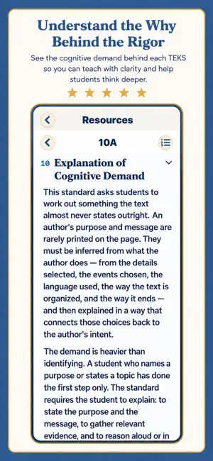 Teach BIG TEKS Companion screenshot 4