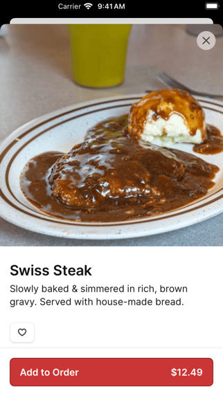 Studebaker's Country iPhone screenshot 4 - Food & Drink app