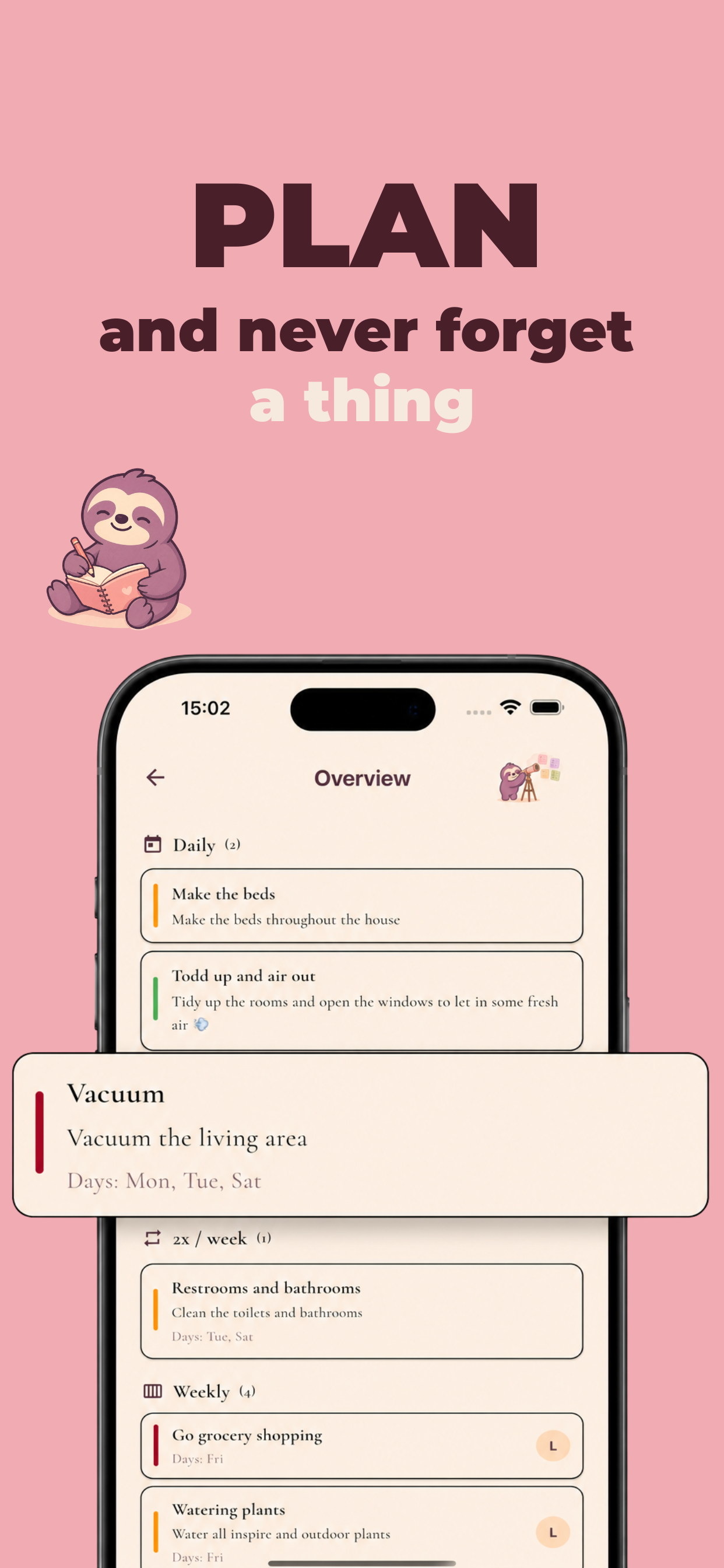 Organizer: Tasks & Family screenshot 6