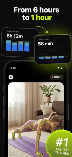RepScroll: Screen Time Blocker iPhone Ekran Görüntüsü 1