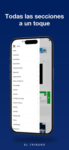 El Tribuno screenshot