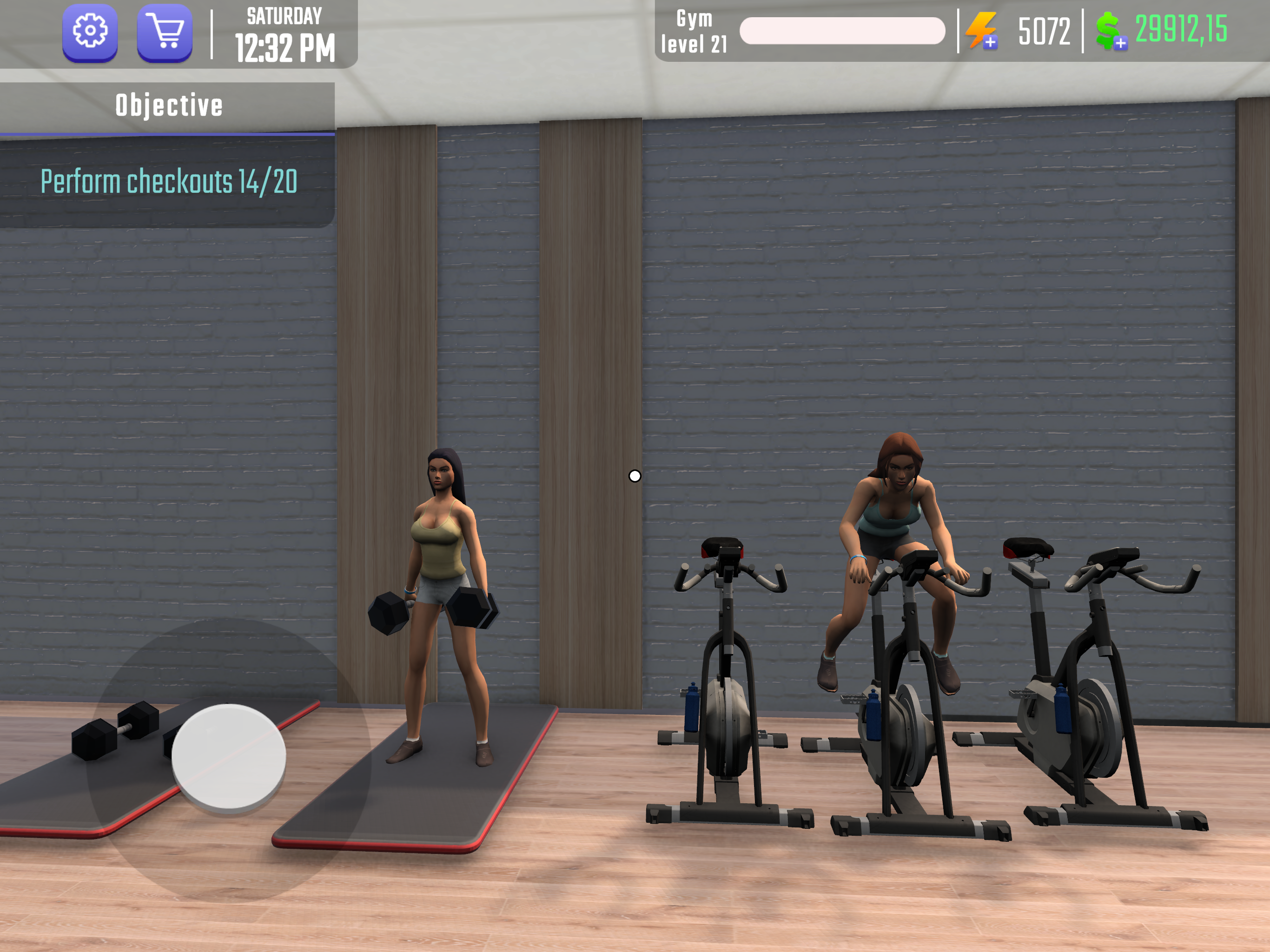 Fitness Gym Simulator Fit 3D