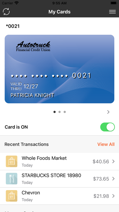 Autotruck FCU CardGuard Screenshot