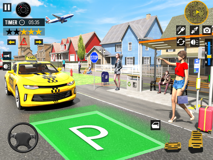 Taxi Driver Driving Games 3D