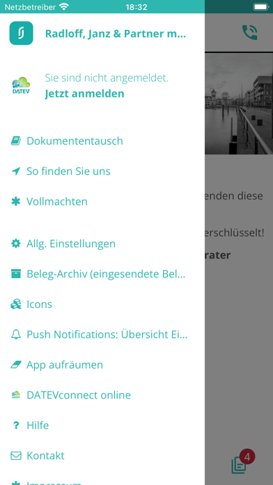 Radloff, Janz & Partner mbB Screenshot