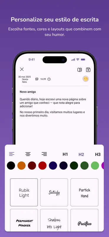 Diário, caderno com senha screenshot 5 of 10