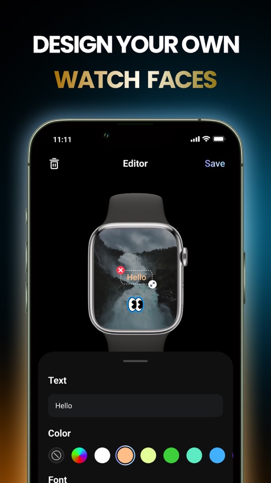 #3. Watch Faces Lab - smart watch (iOS) 由: SAWOTIM PTE. LTD.