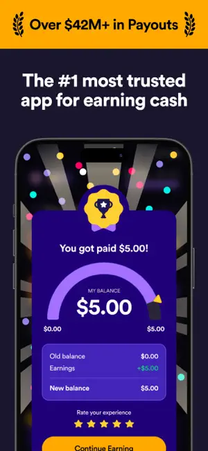 Survey Spin: Get paid cash! screenshot 2