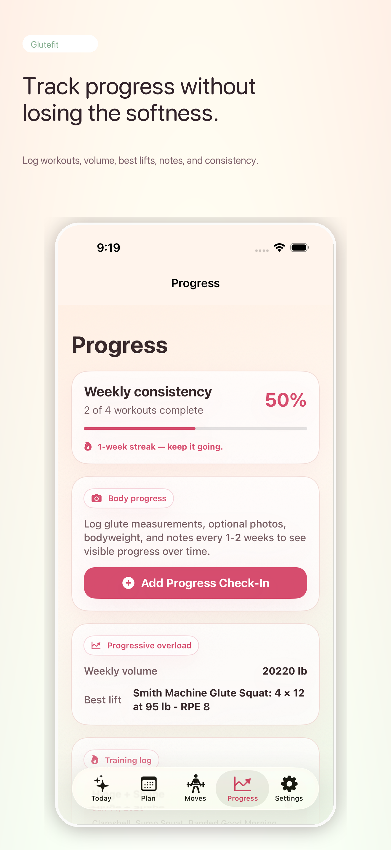 Glutefit screenshot 4