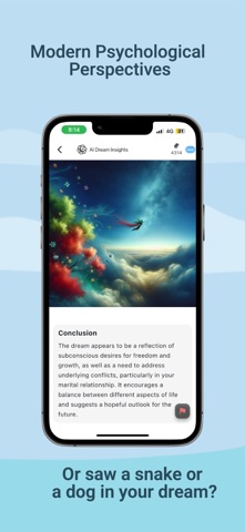AI Dream Insights & Meaning iPhone screenshot
