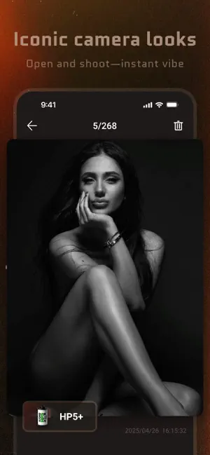 RetroShot: Vintage Film Camera iPhone screenshot 2