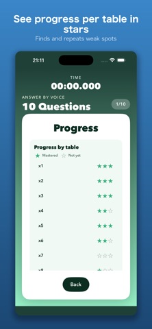 Voice Math: 10 Questions Screenshot 2 of 3