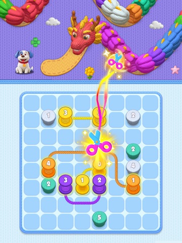 Wool Blast: Yarn Color Rescue iPad screenshot