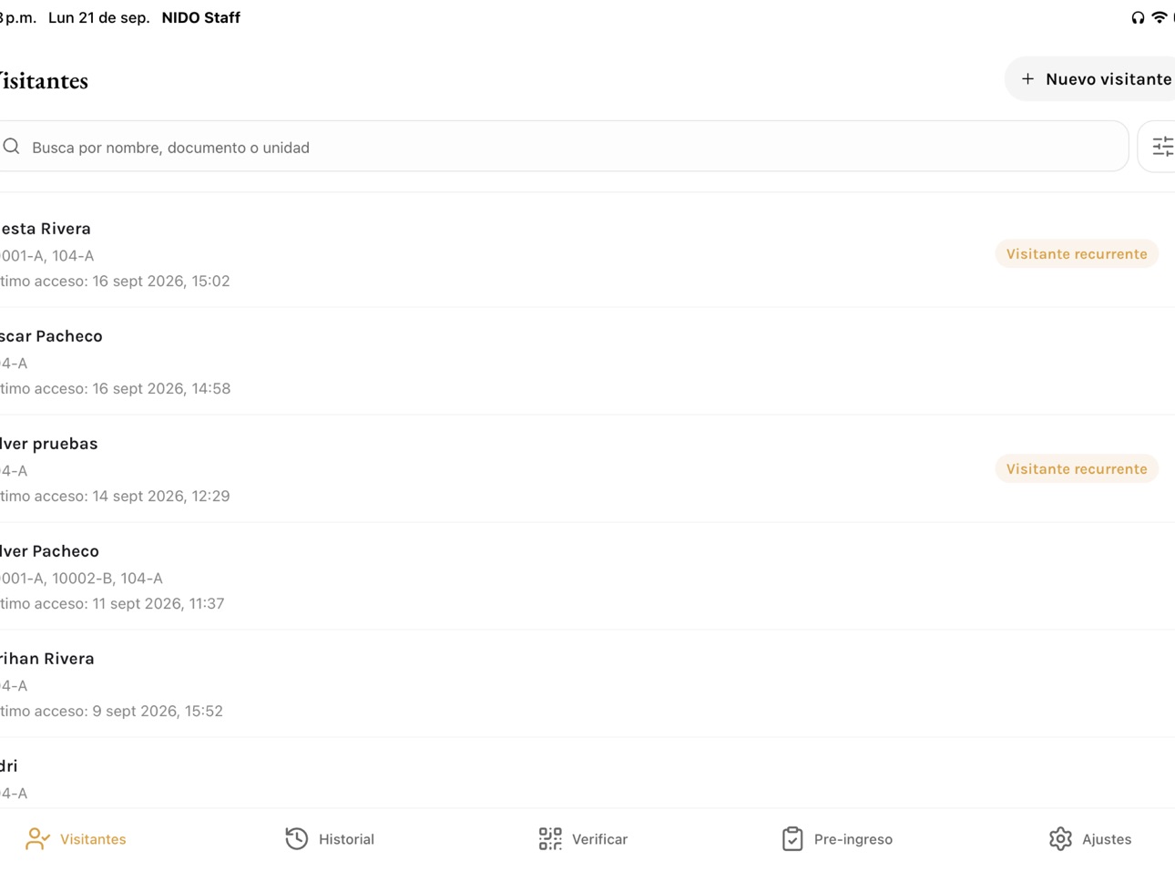 Screenshot 6 of Nido Staff
