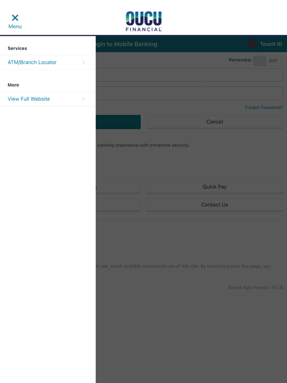 Screenshot #5 pour OUCU Financial Mobile