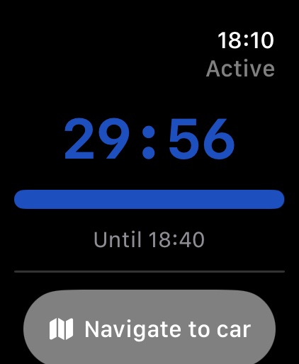 Apple Watch screenshot