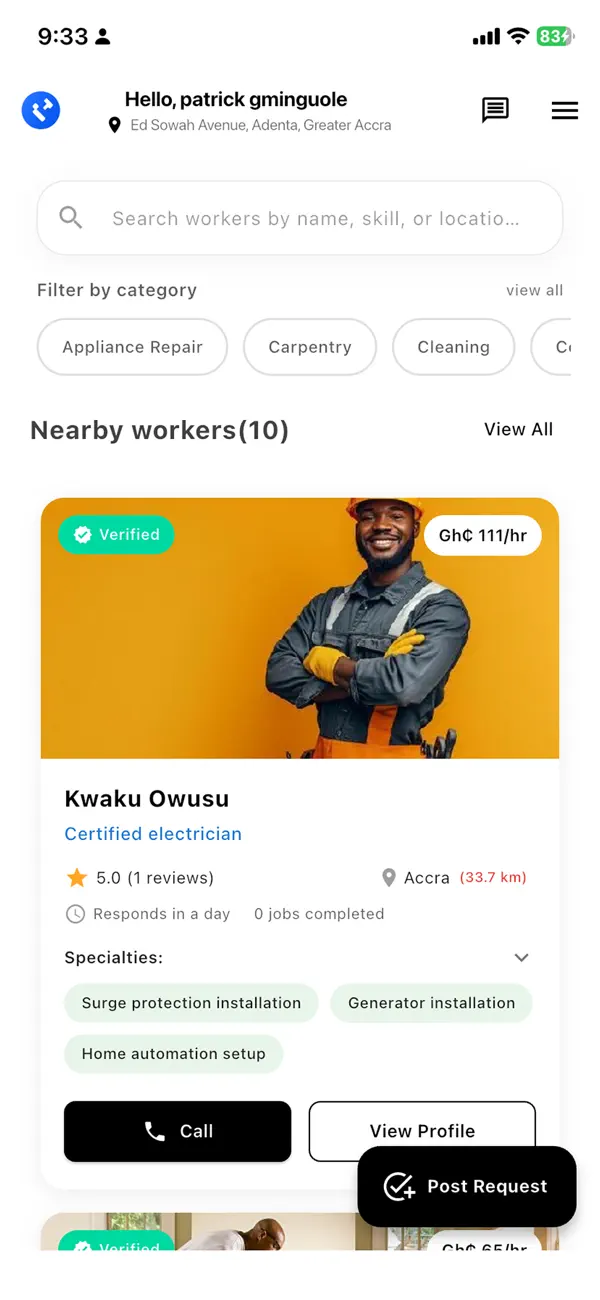 #1. FixItWork (iOS) Podle: Patrick Gminguole